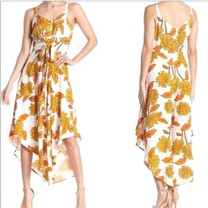 MSK sunflower romper size S
